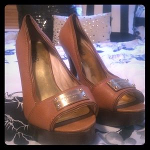 Michael Kors Cognac Heels 8